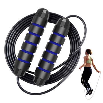 2020 Home Workout Adjustable Skipping Rope, Men Women Kids Tangle-Free Rapid Speed Jump Rope-